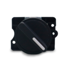 Kit Chave Seletora Plástica | Ed33 | Manopla Curta | 3 Posiçõ